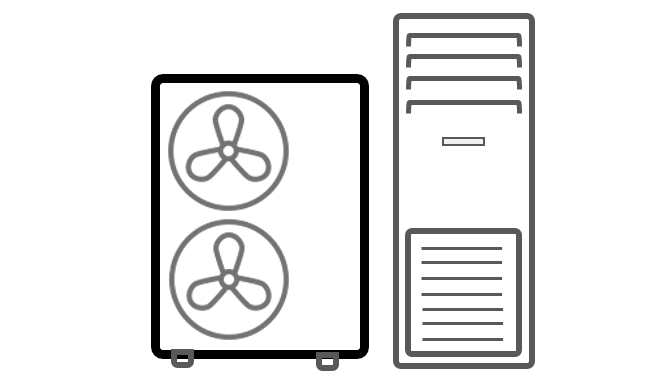 aer conditionat coloana